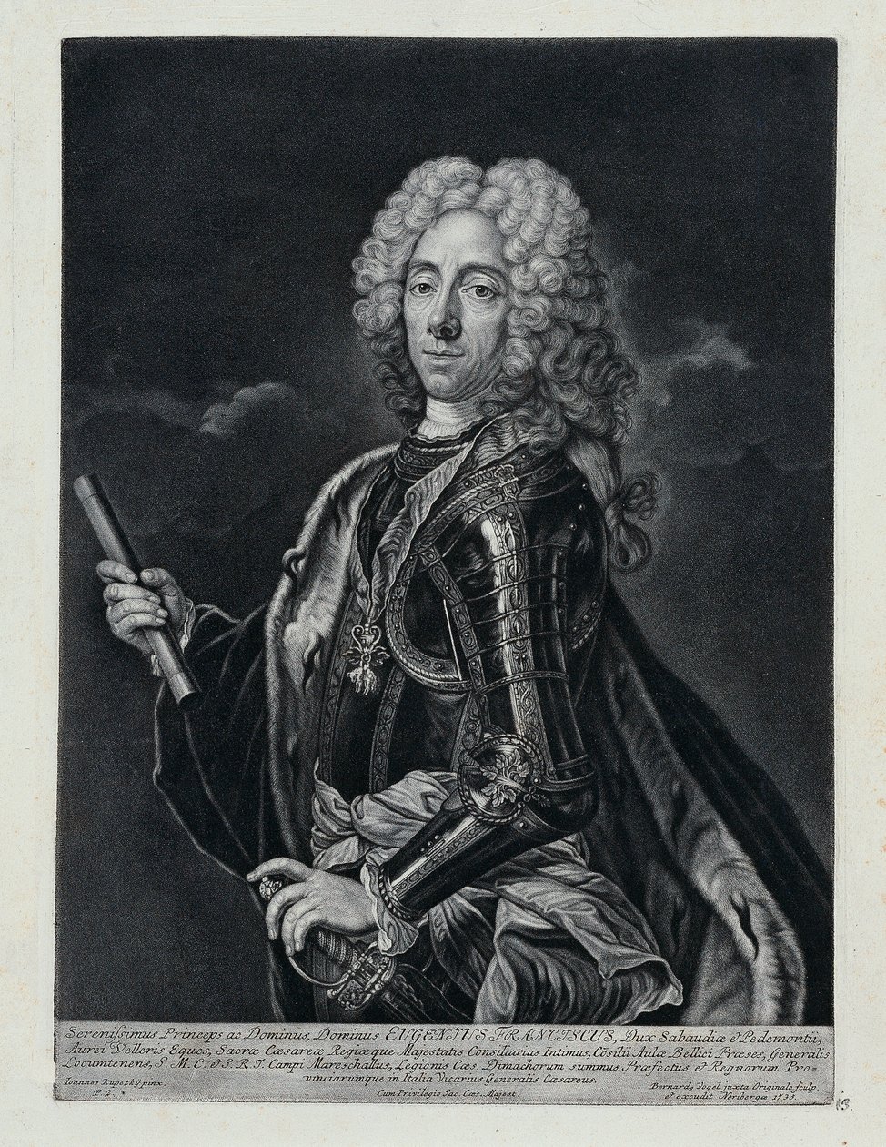 Prins Eugene av Savoy av Bernhard Vogel
