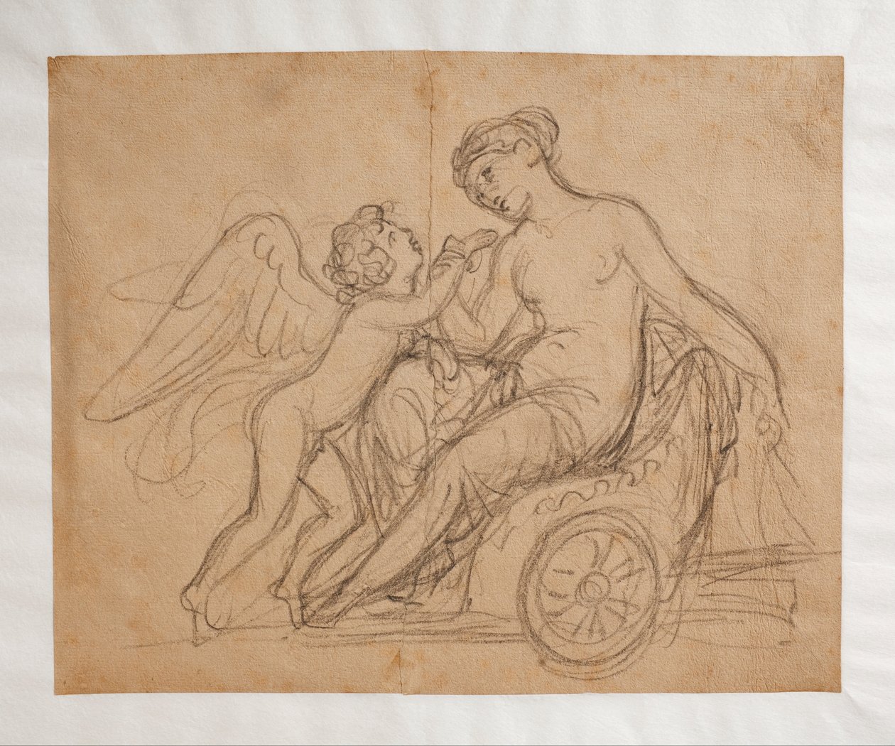 Amor klager til Venus om en biestikk av Bertel Thorvaldsen
