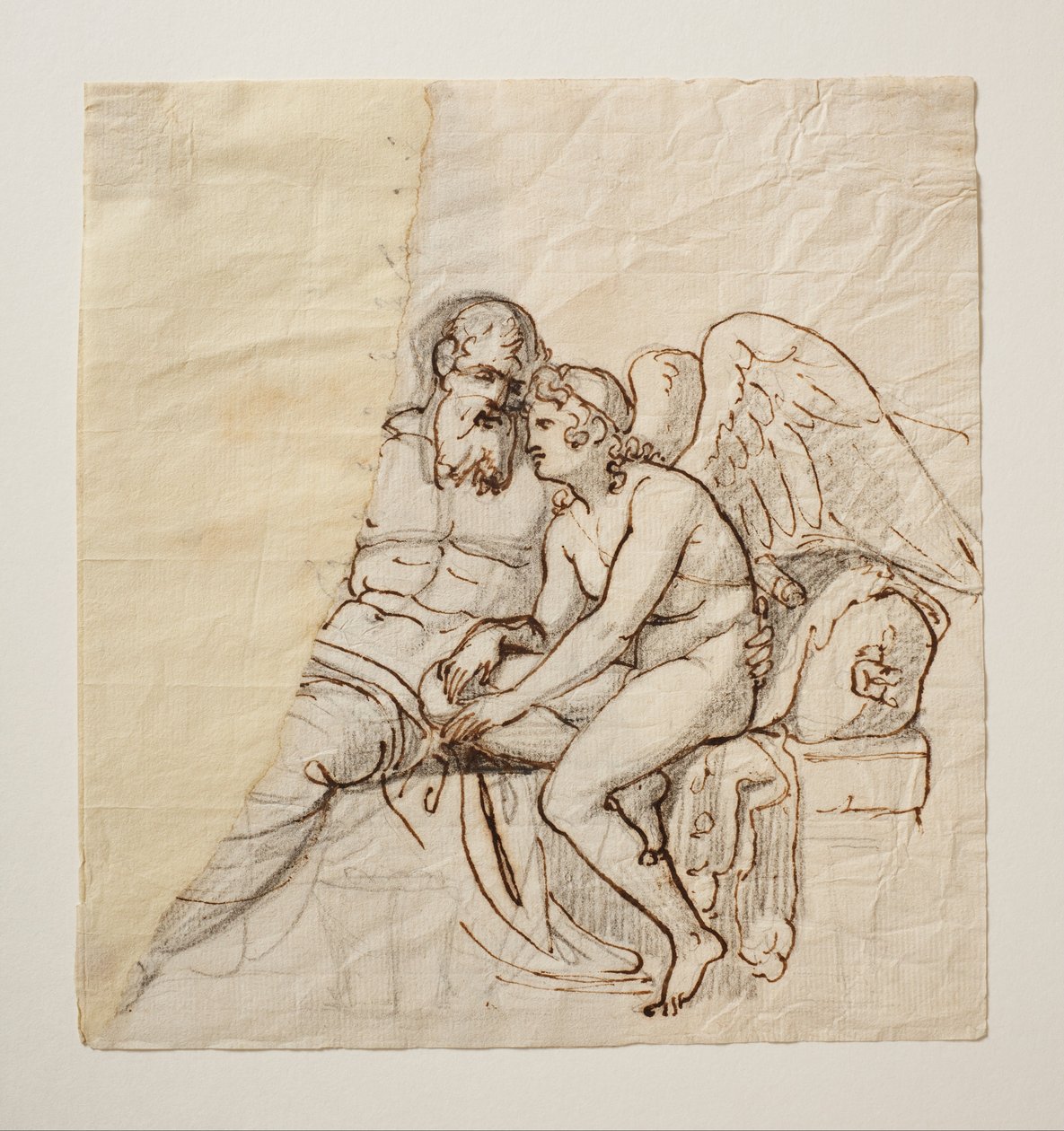 Amor og Anacreon av Bertel Thorvaldsen