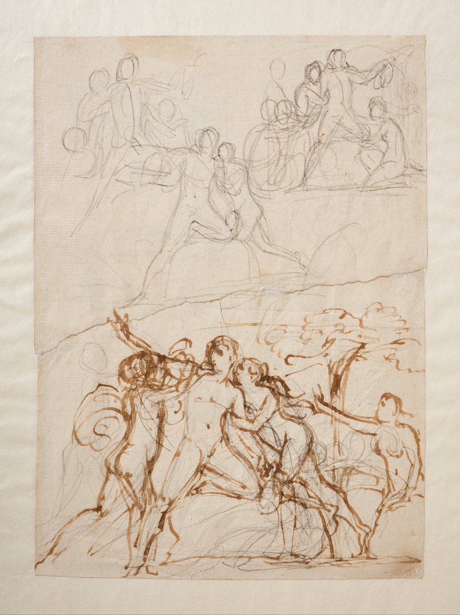 Hylas og vannymfene, av Bertel Thorvaldsen