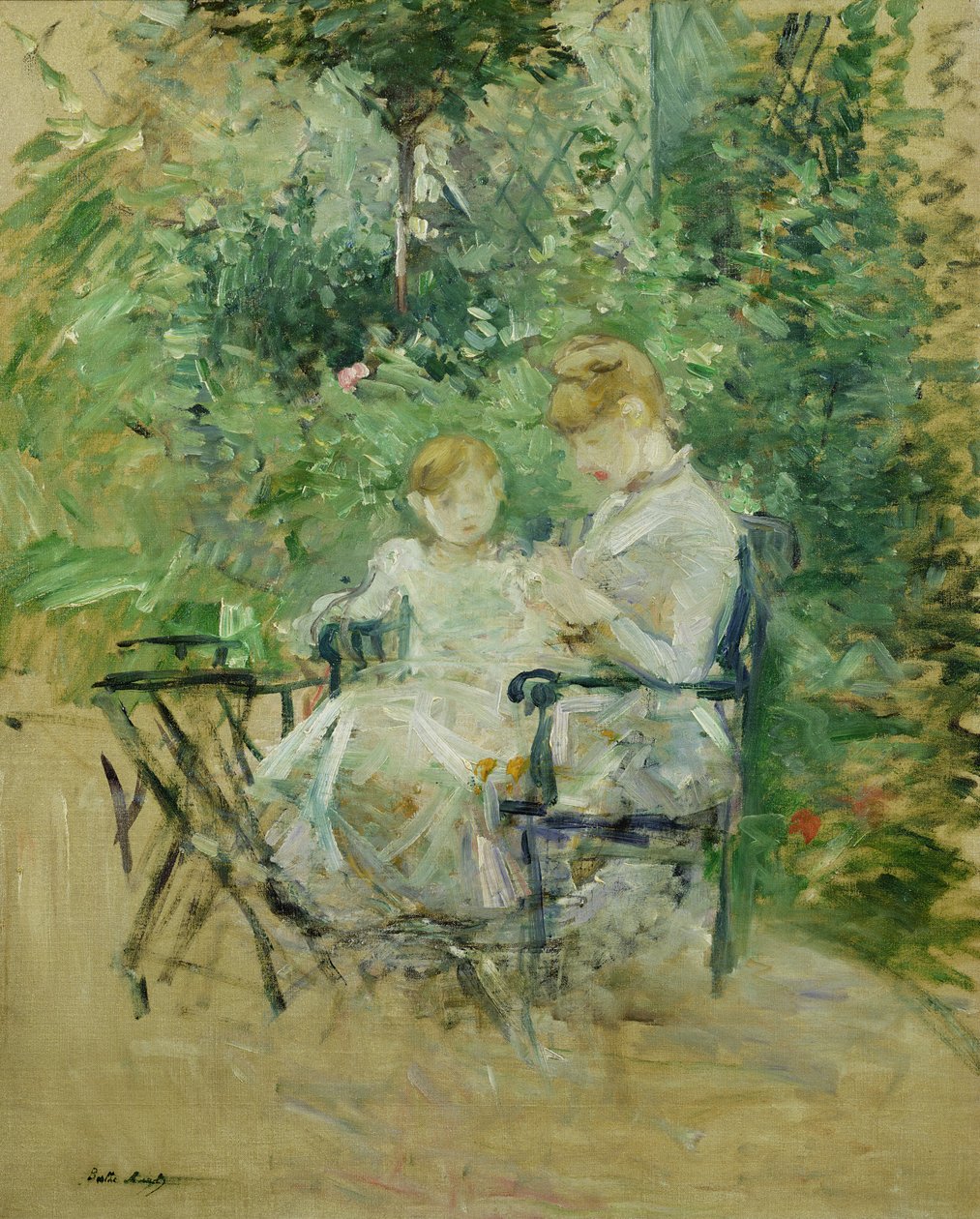 I hagen, ca. 1885 av Berthe Morisot