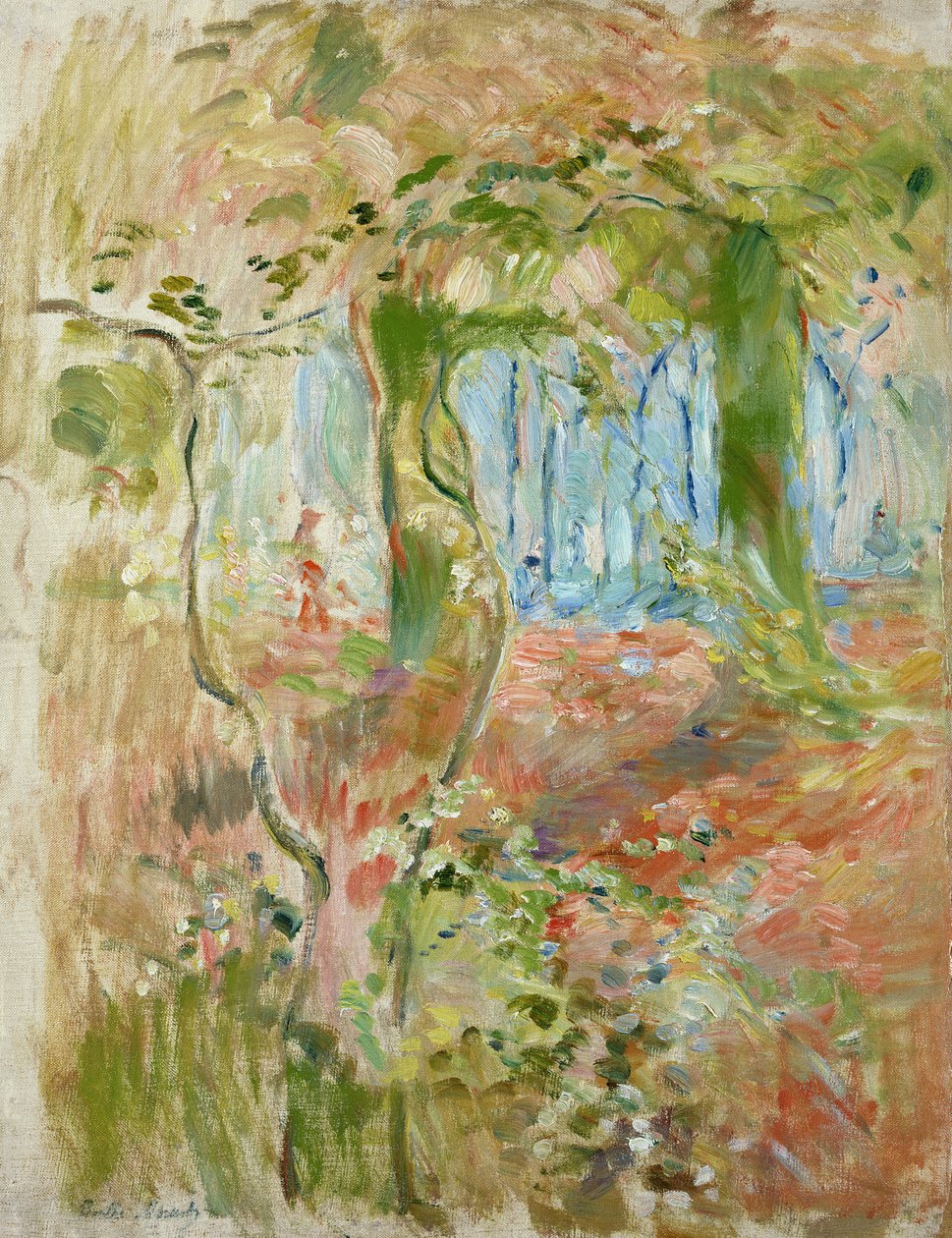 Undervekst om høsten, 1894 av Berthe Morisot