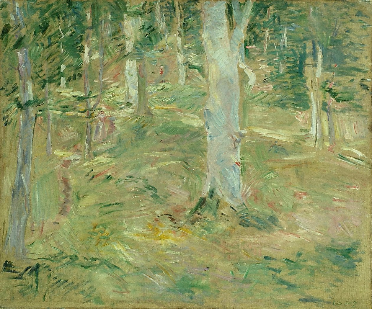 Forest of Compiègne, 1885. av Berthe Morisot