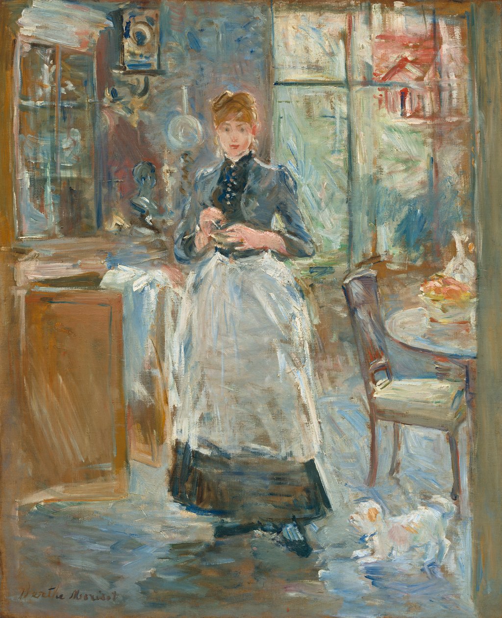 I spisestuen av Berthe Morisot