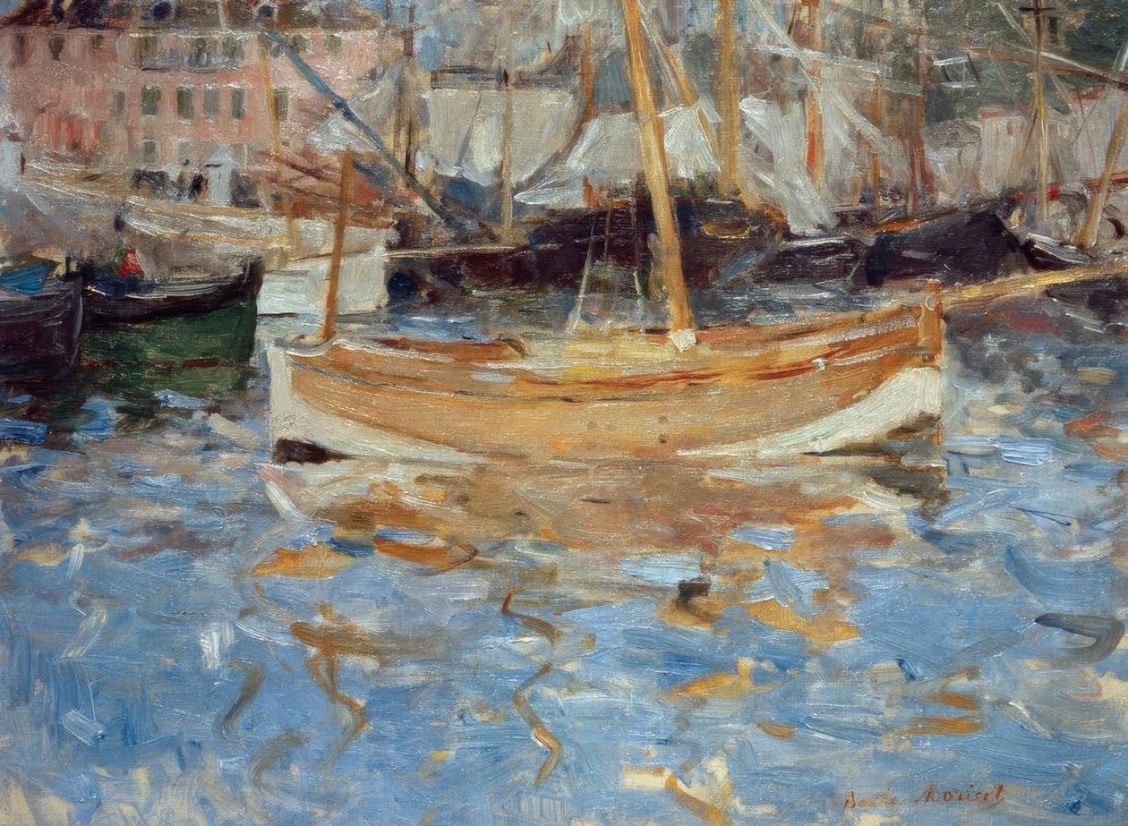 Havnen i Nice av Berthe Morisot