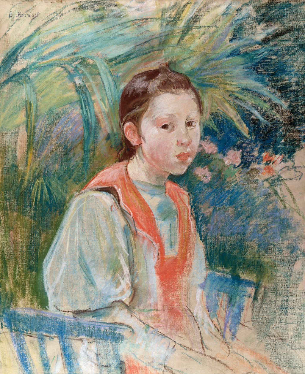 Marthe Givaudan, 1892 av Berthe Morisot