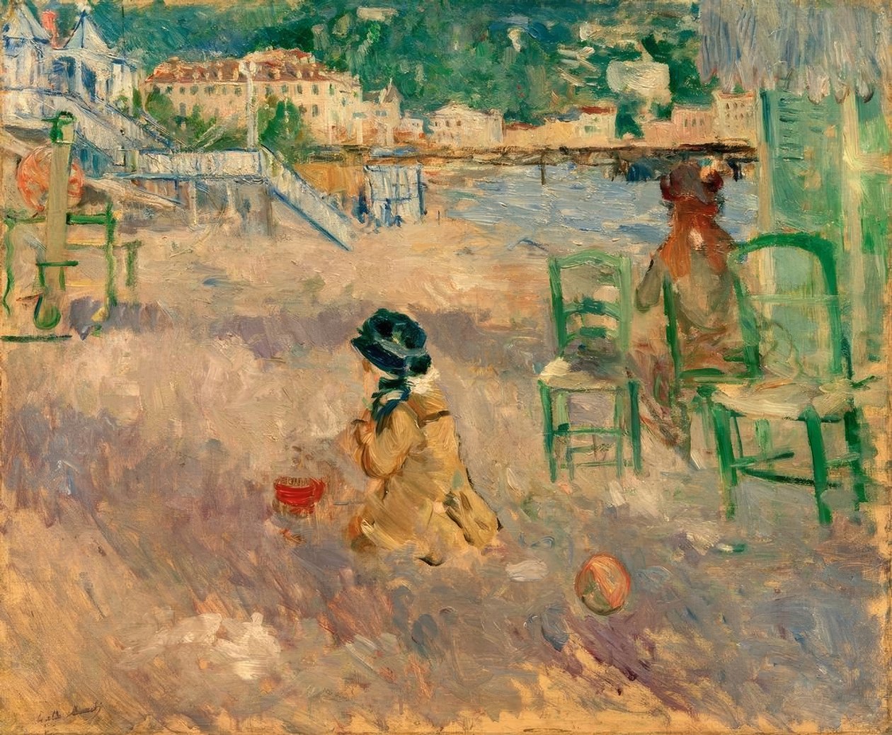 Fin strand av Berthe Morisot