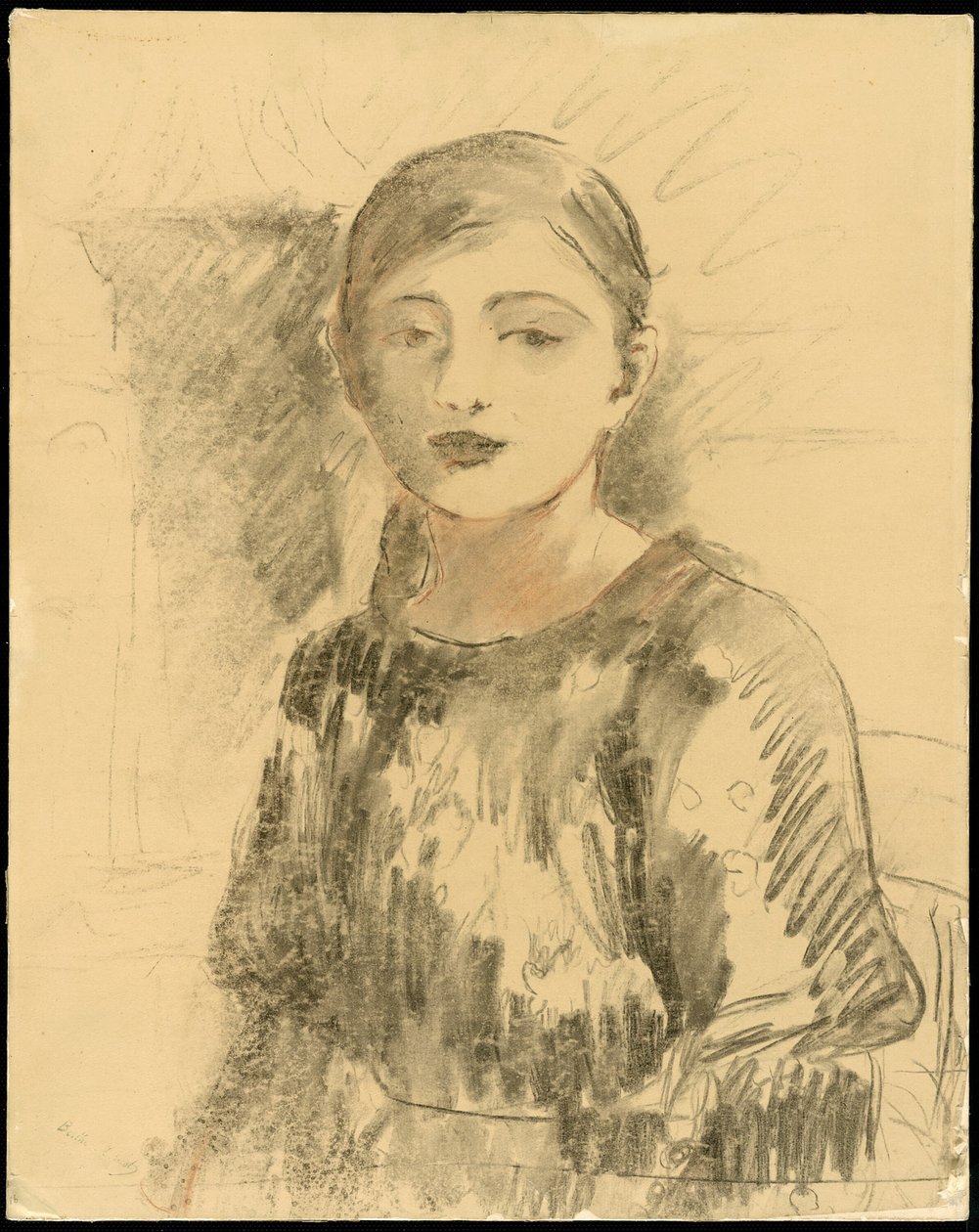 Portrett av Julie Manet av Berthe Morisot