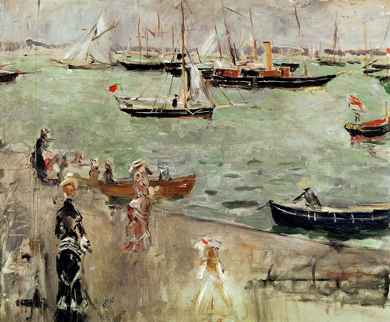 Isle of Wight av Berthe Morisot