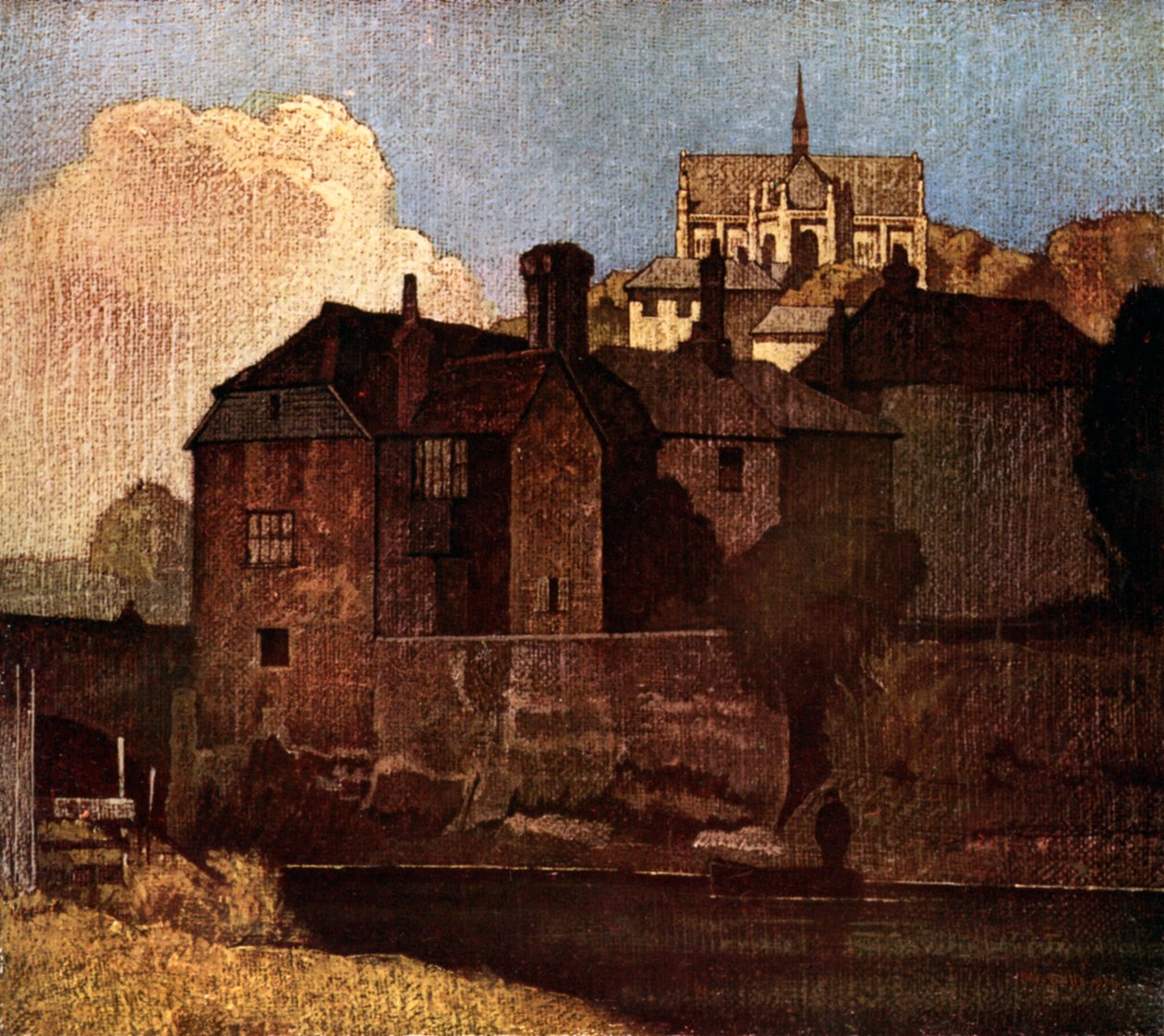 Arundel, West Sussex, 1926. av Bertram Nicholls