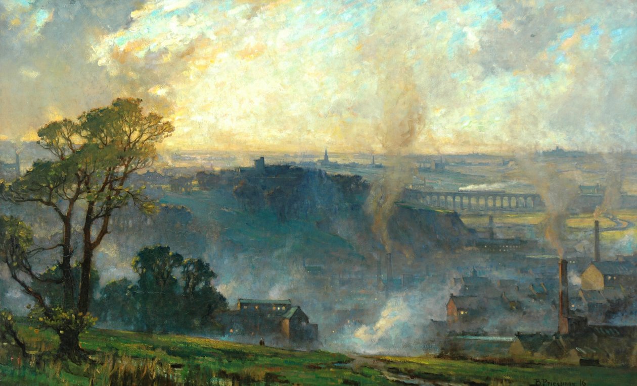The Heart of the West Riding av Bertram Priestman