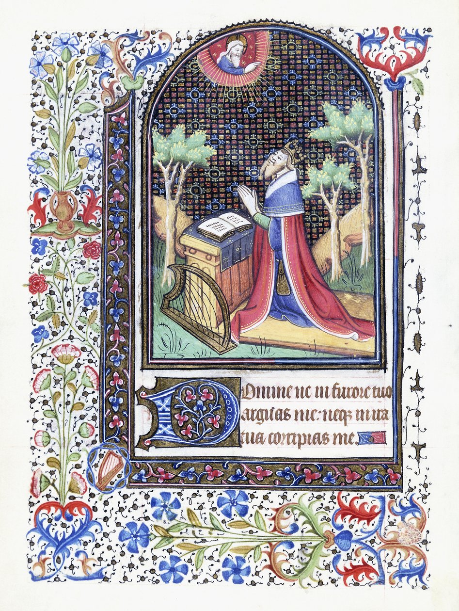 David i bønn, ca. 1460 av Besancon School