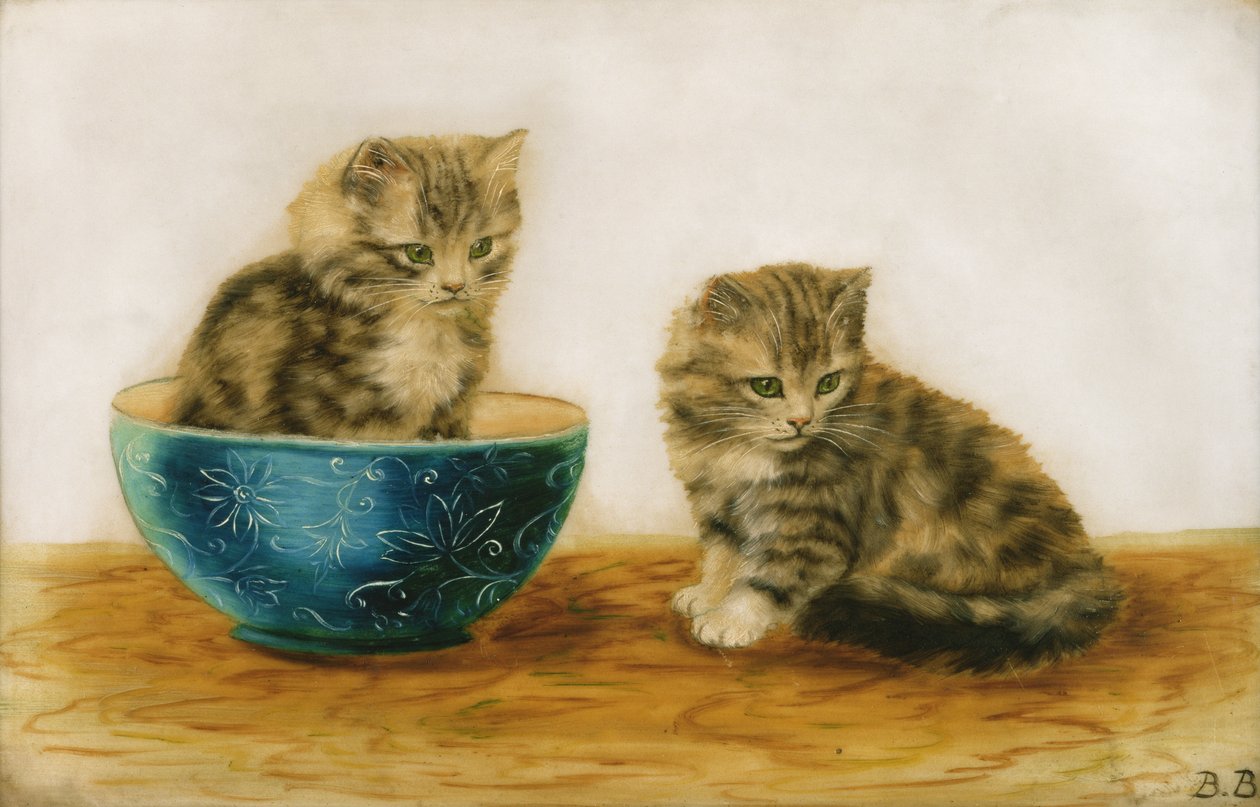 Felines at Play av Bessie Bamber