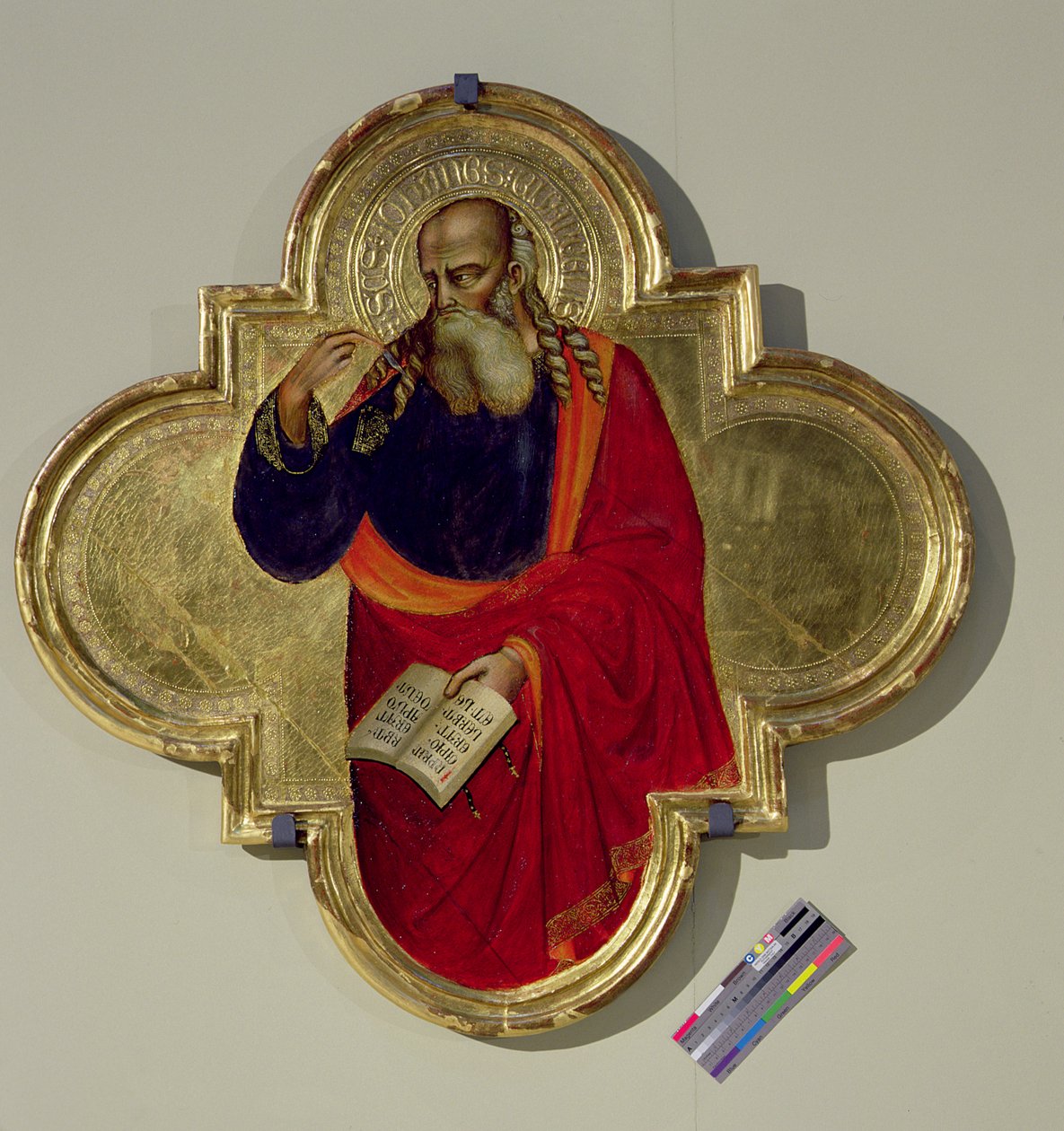 St. John (tempera og bladgull på panel) av Bicci di Lorenzo