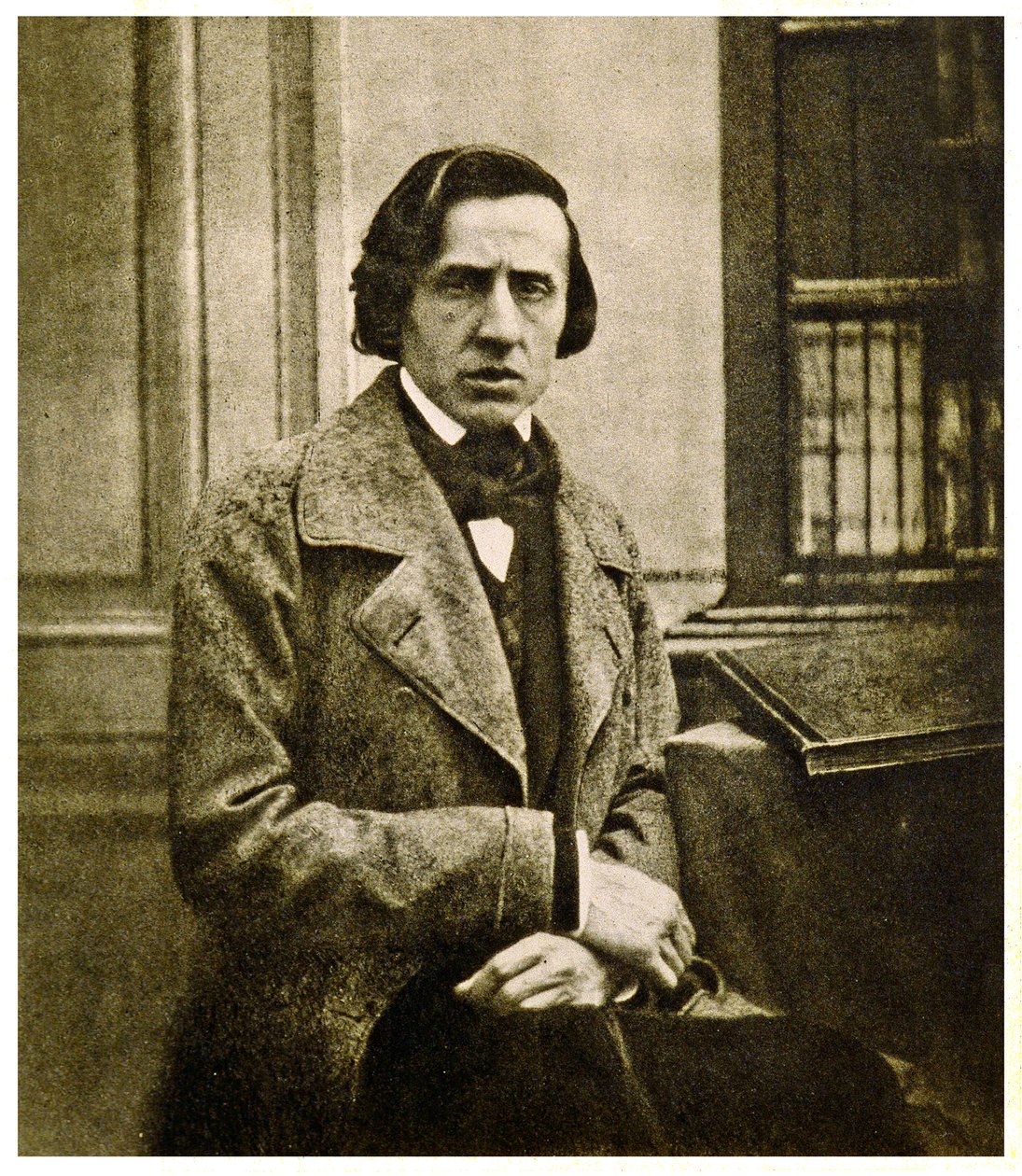 Portrett av Frederic Chopin av Bisson Freres Studio