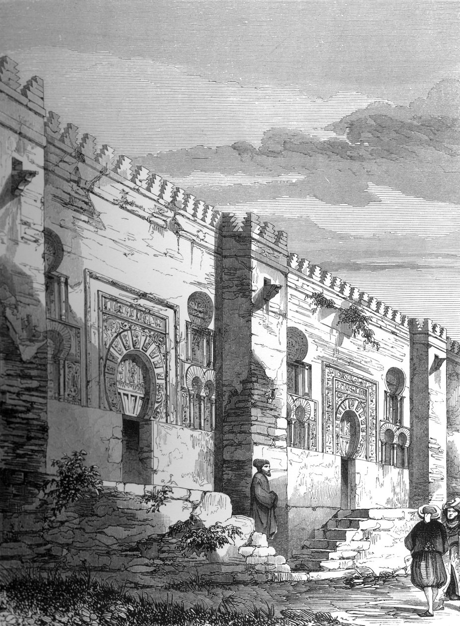 The Mezquita, Cordoba, Spania, 1849. av Bisson and Cottard