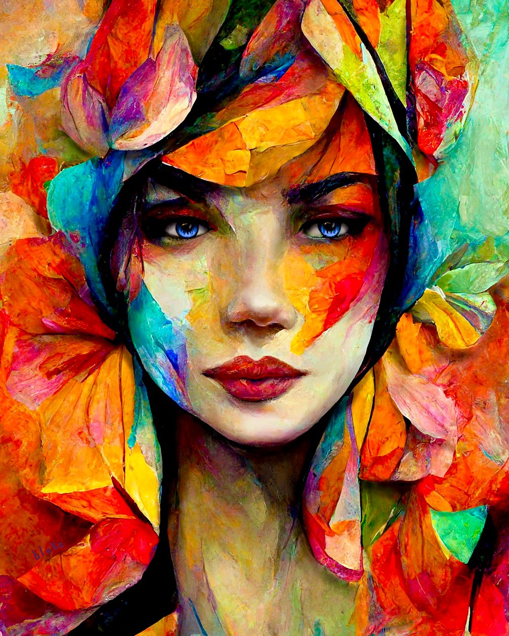 Living In A Vase, ca. 2022 (Digital Art) av Blake Munch