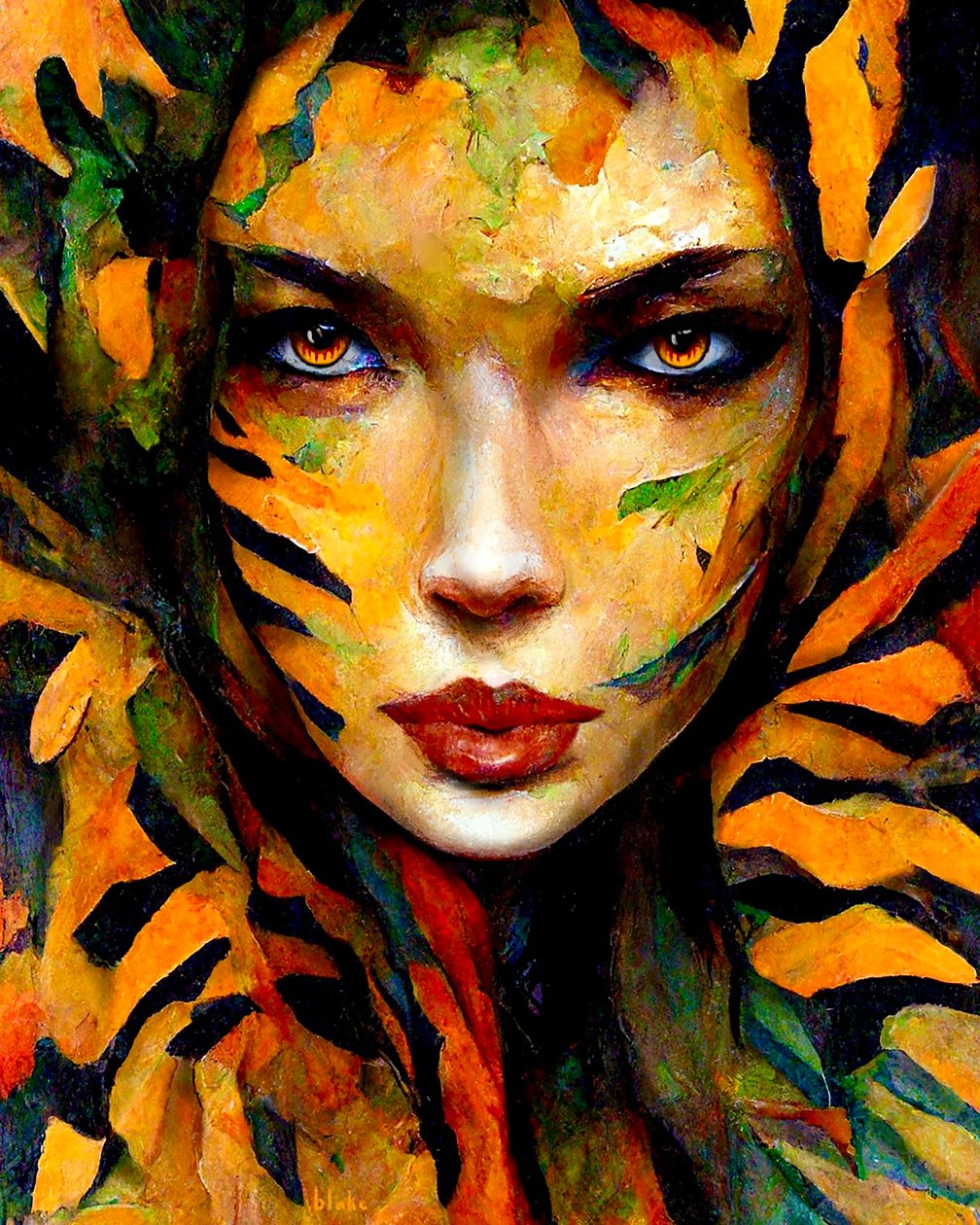 Wild At Heart, ca. 2022 (Digital Art) av Blake Munch