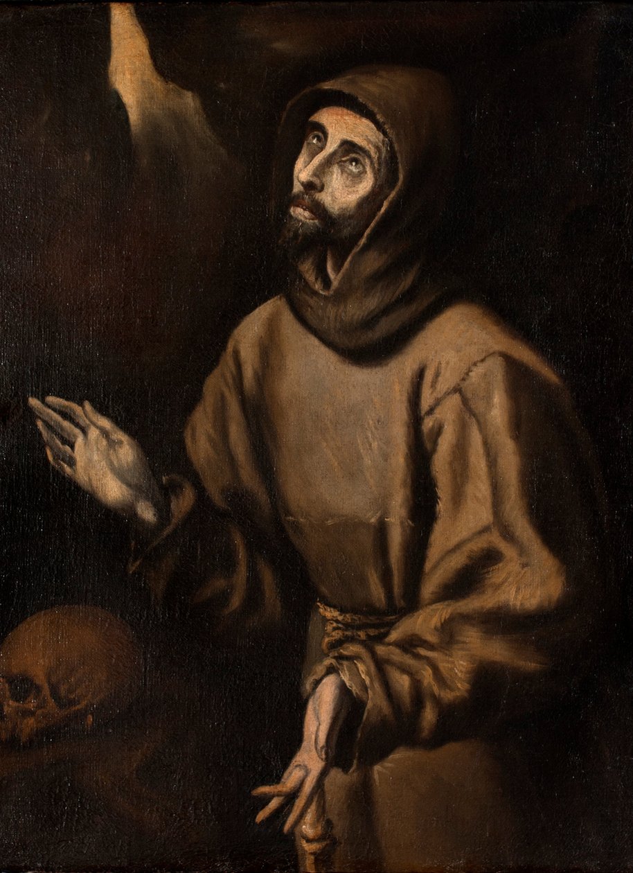 Ekstasen til Frans av Assisi av Blas Muñoz