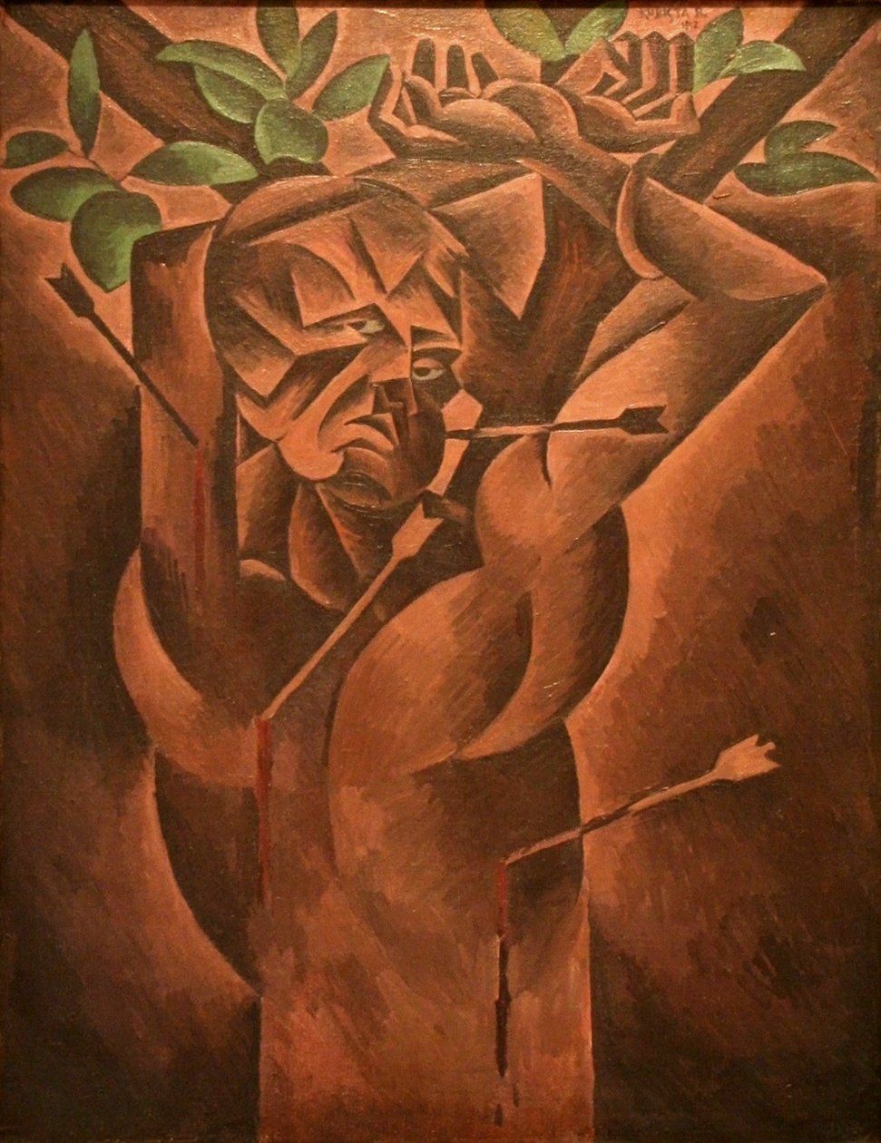 St. Sebastian av Bohumil Kubišta