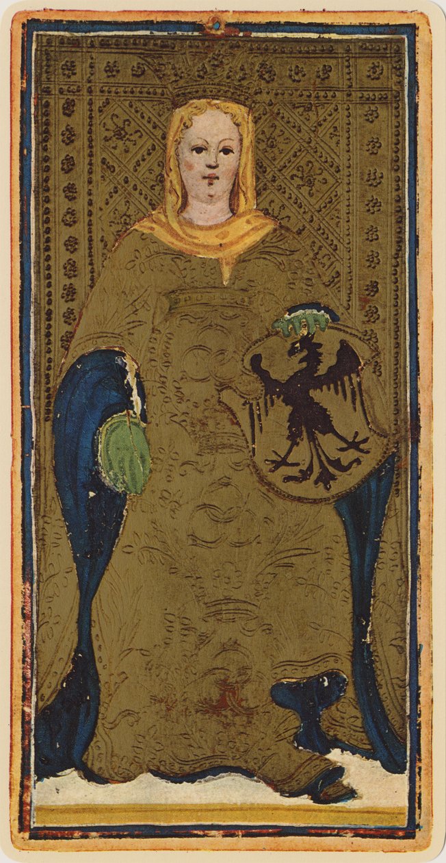 Keiserinnen, faksimile av et tarotkort fra 