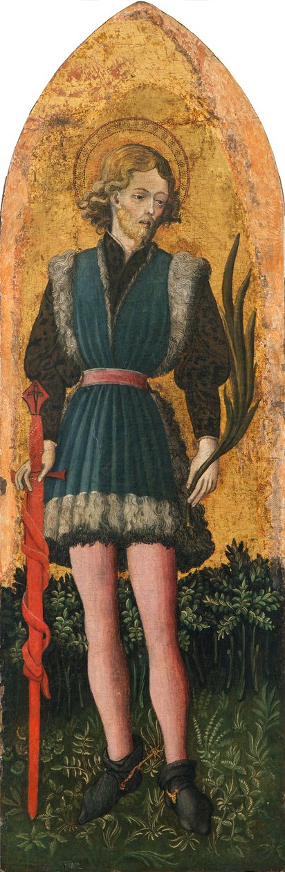 Saint Julian, ca. 1450 (tempera om bord) av Bonifacio Bembo