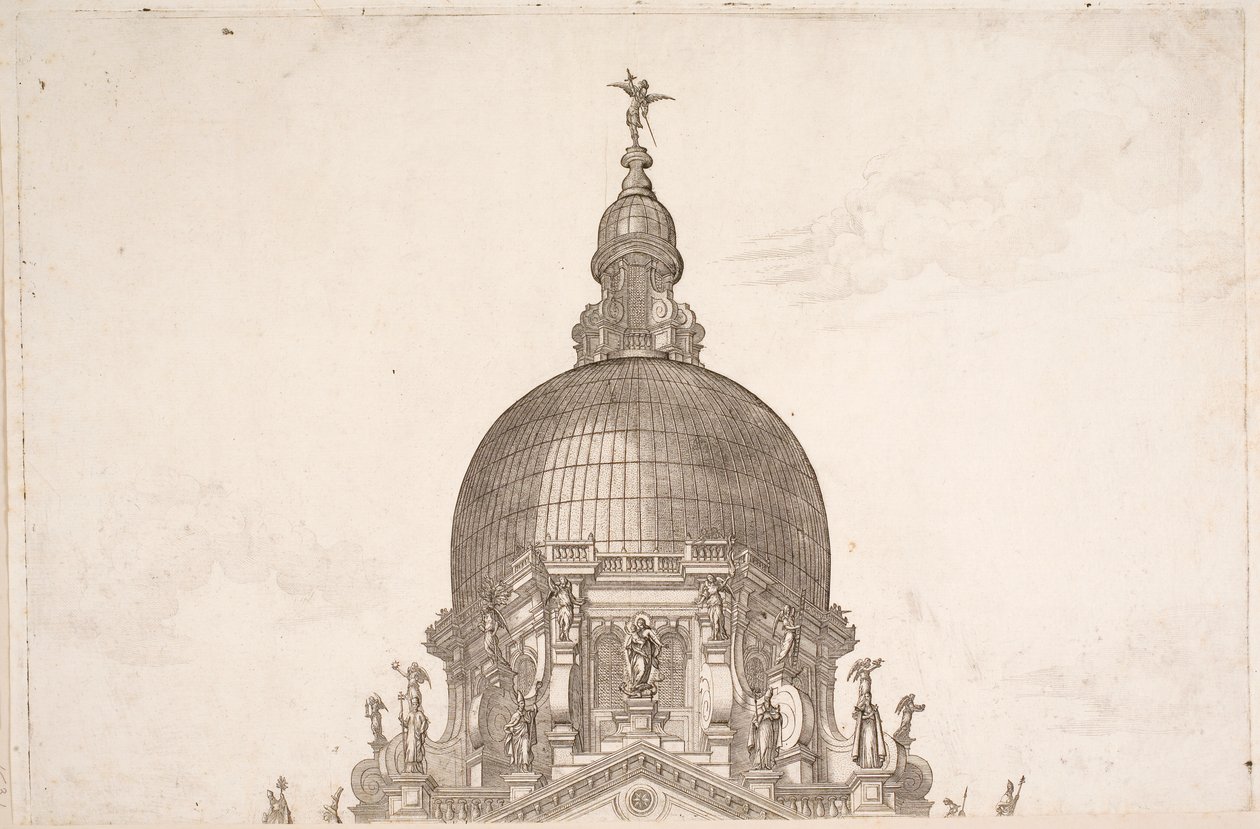 Prosesjon til Santa Maria della Salute 1631 av Boschini