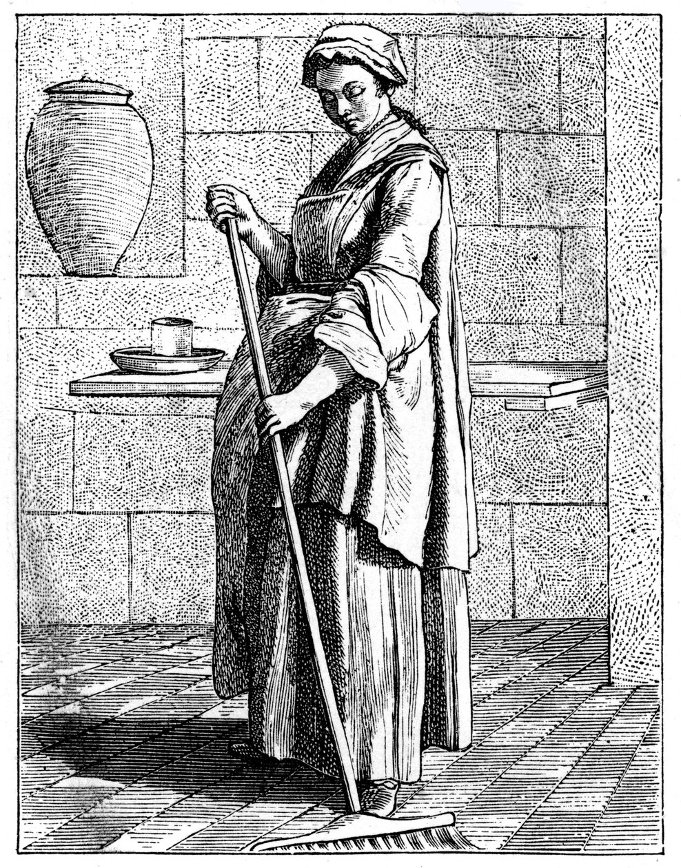 En feier, 1737-1742. av Bouchardon