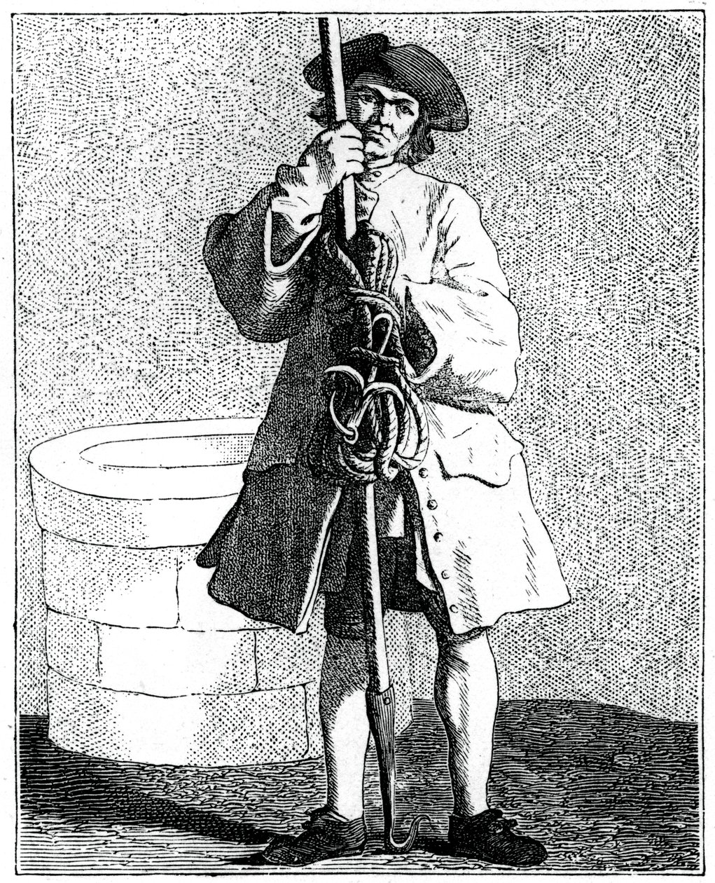 En brønnrenser, 1737-1742. av Bouchardon