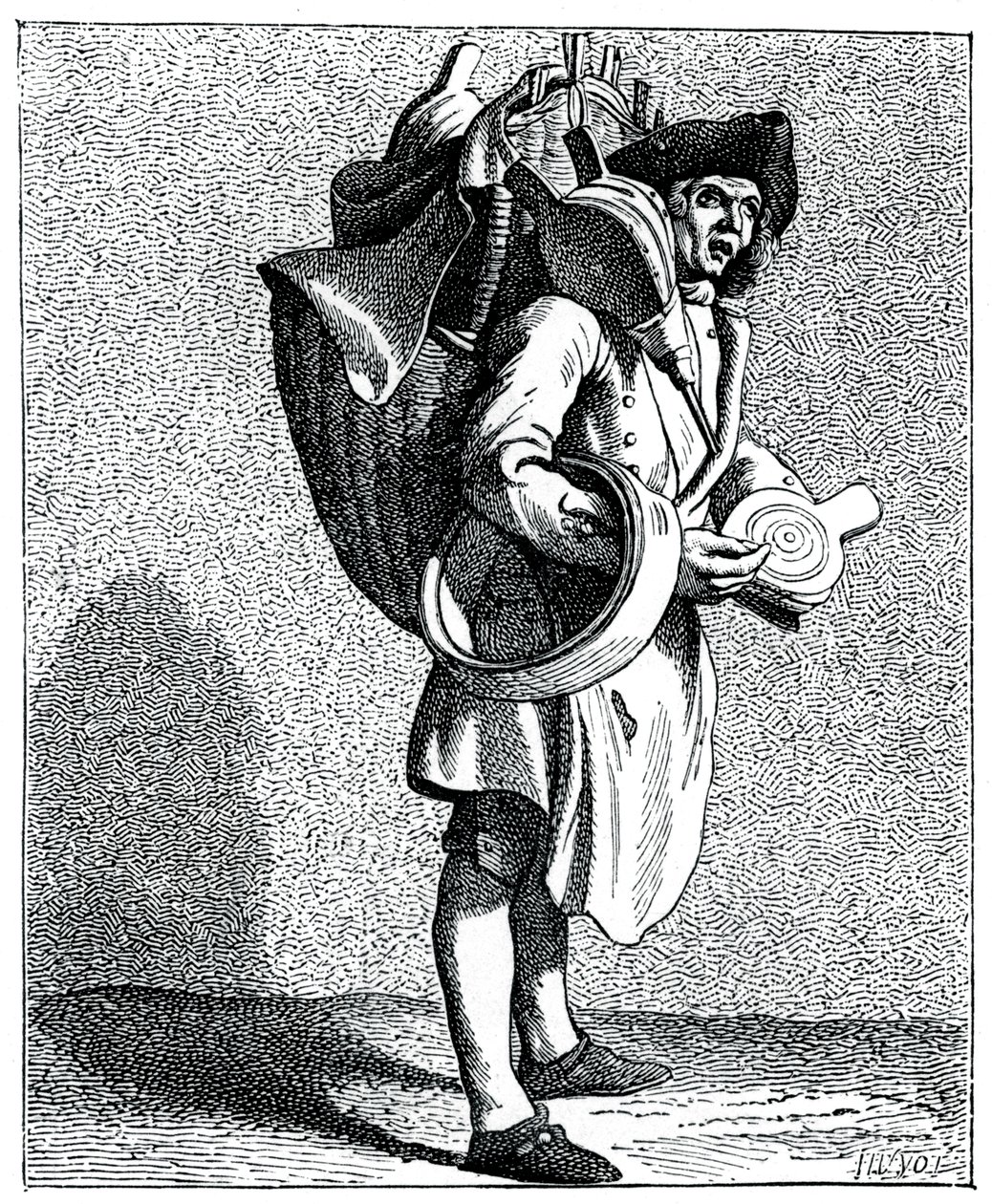 Belg eller bøtter for å reparere!, 1737-1742. av Bouchardon