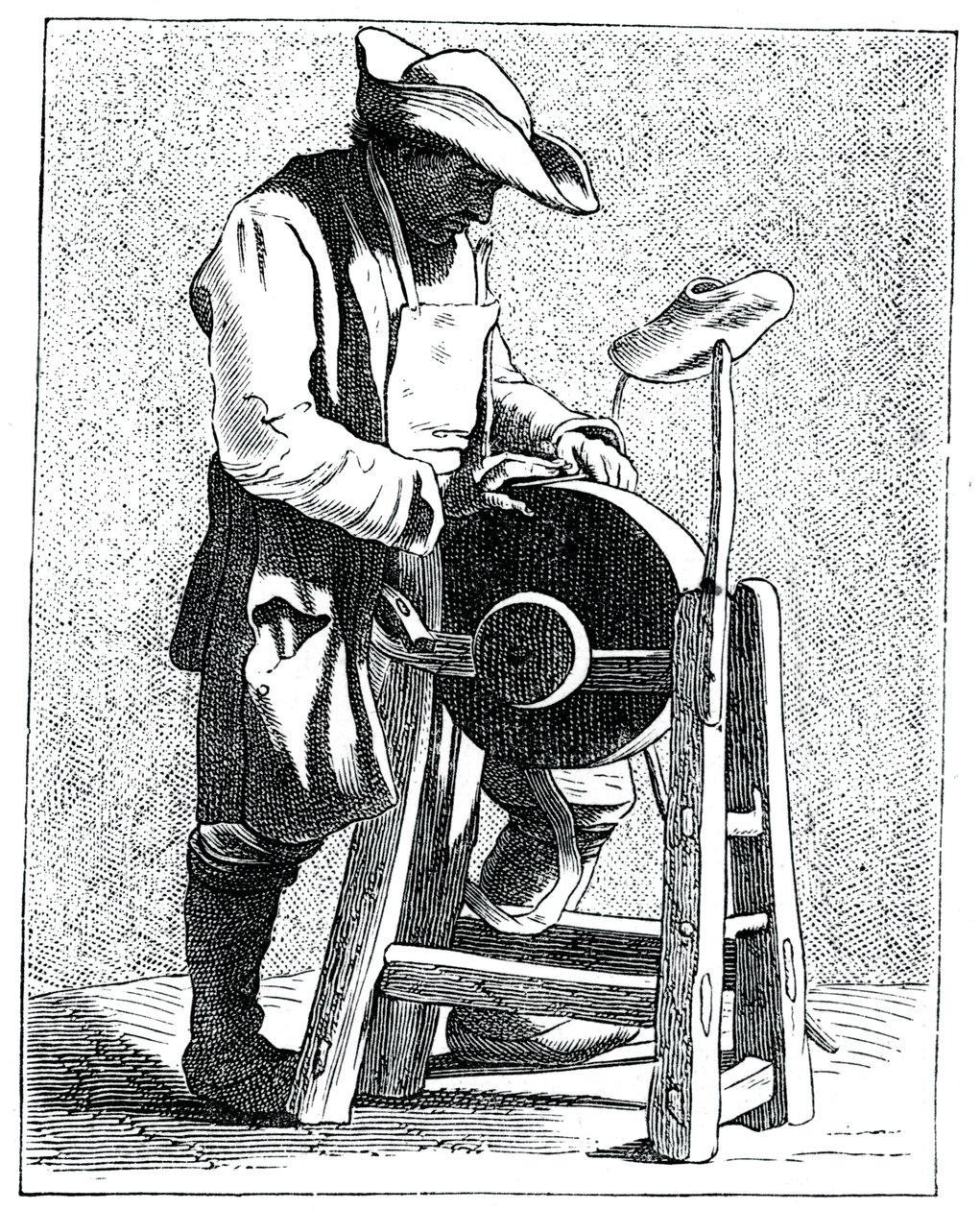 Knivsliper, 1737-1742. av Bouchardon