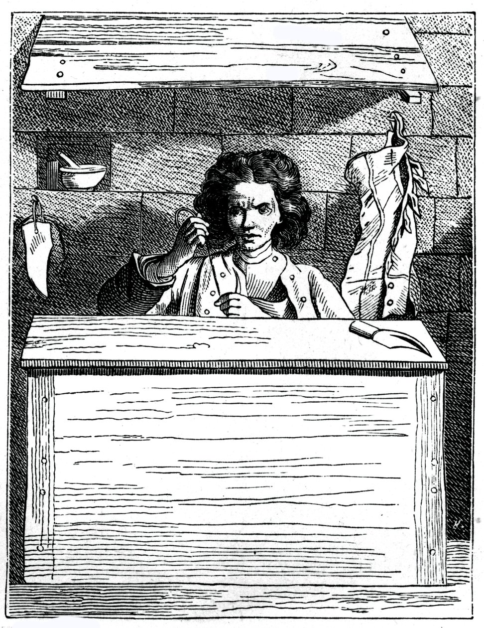 Skomakeren, 1737-1742. av Bouchardon