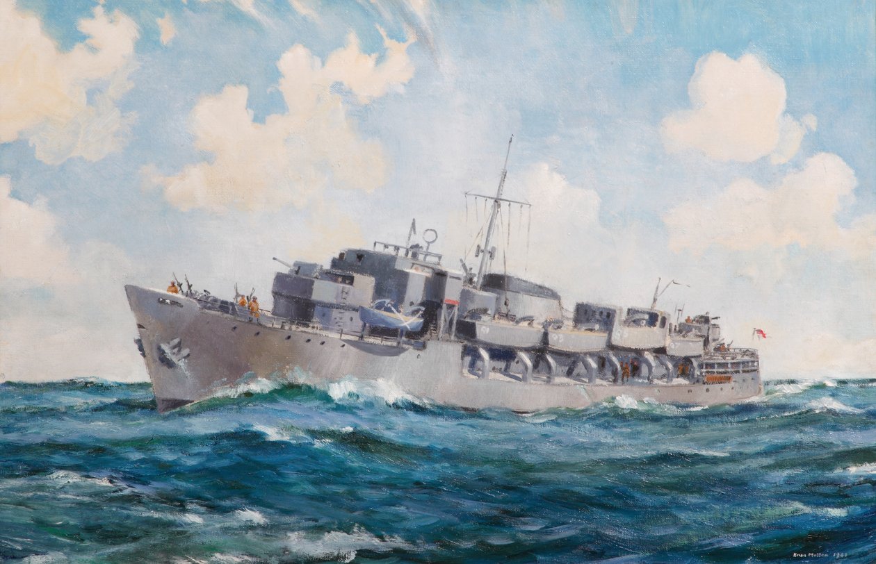 HMS Queen Emma, Commando angrepsskip av Brian Joseph Mullen