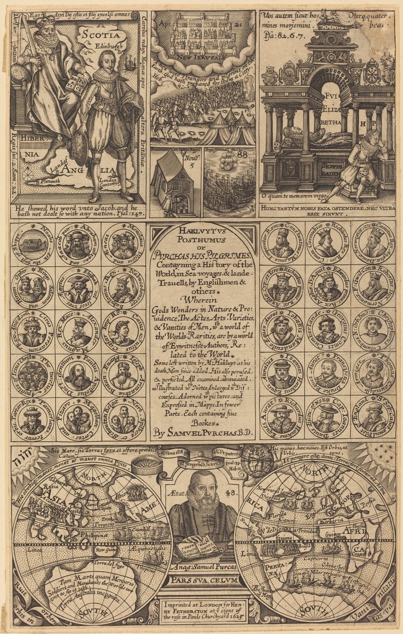Frontispice av British 17th Century