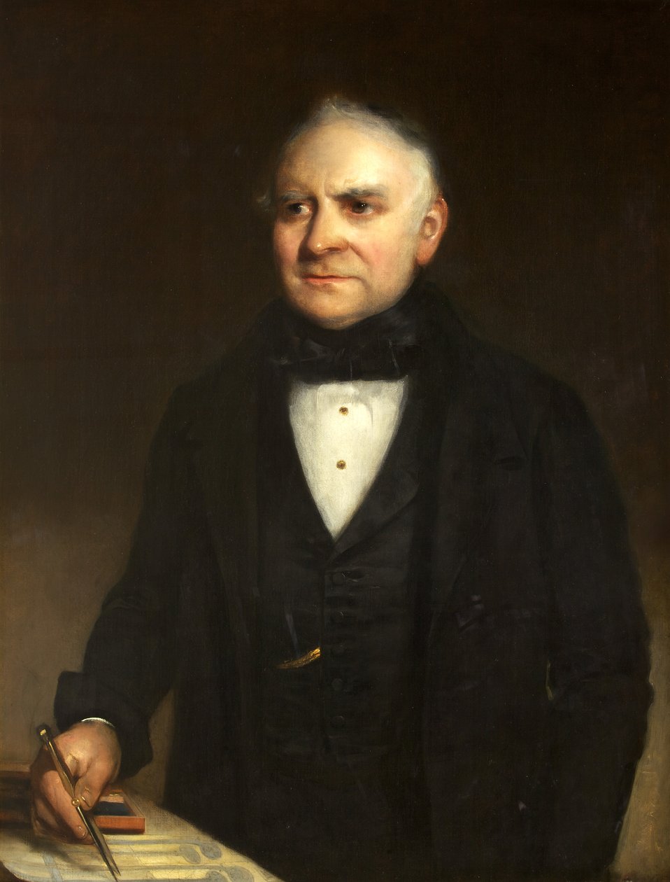 John Breillat, ca. 1840 (olje på lerret) av British School