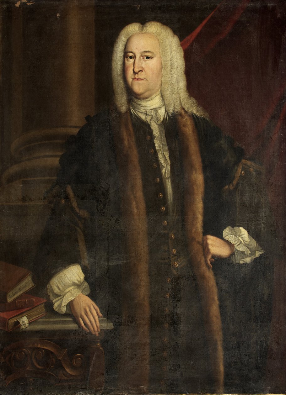 "Judge Jefferys" [såkalt], ca. 1730 (olje på lerret) av British School