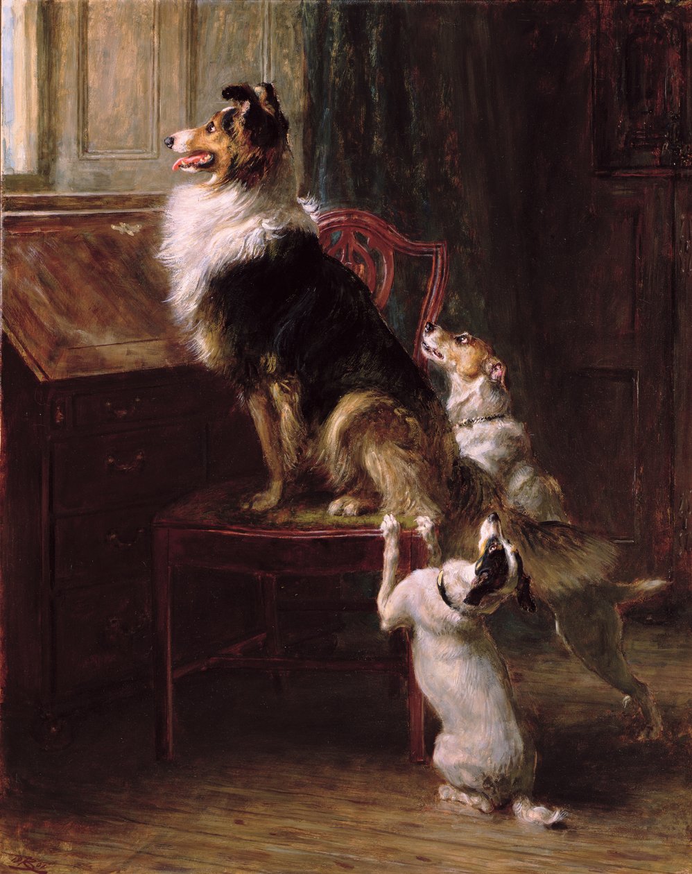Et reservert sete, 1901 av Briton Riviere