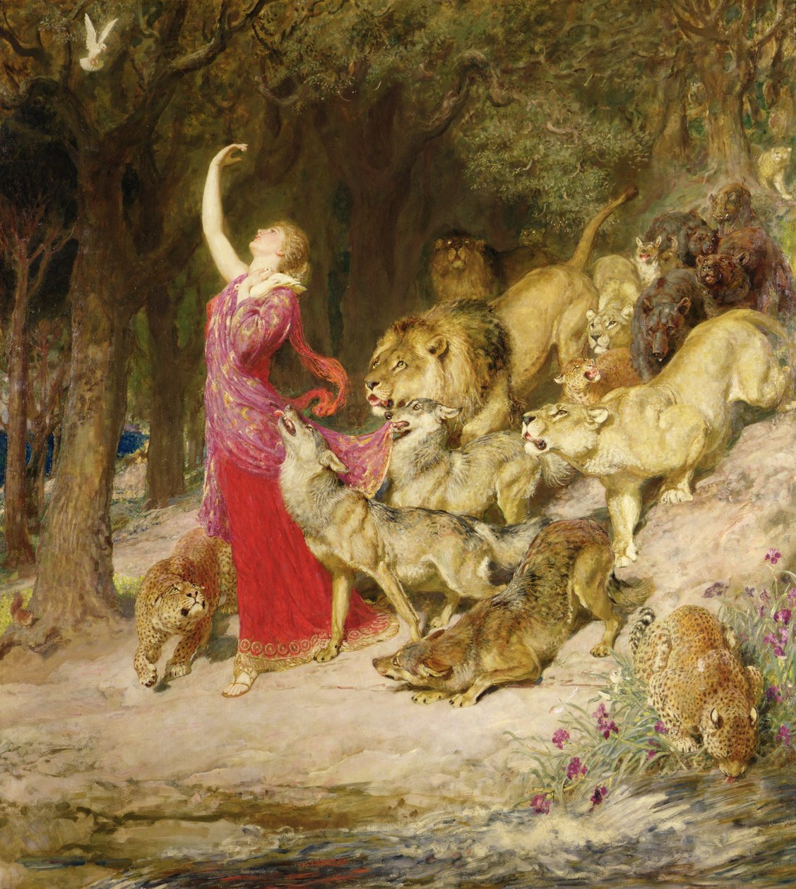 Afrodite, 1902 av Briton Riviere