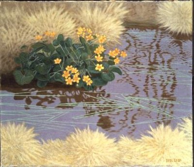 Marsh Marigolds av Bror Lindh