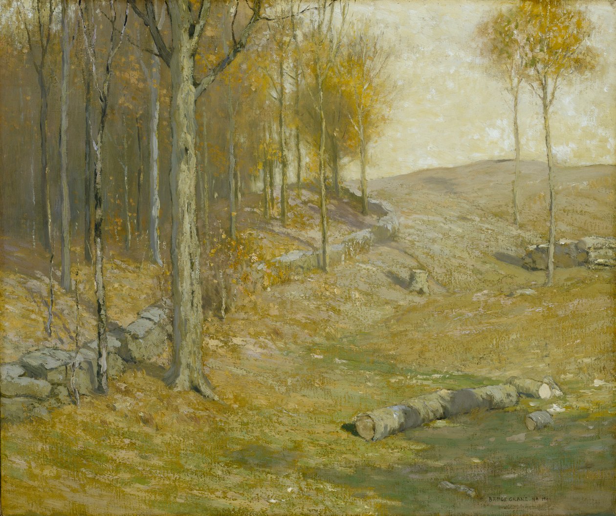 Høst, 1909. av Bruce Crane
