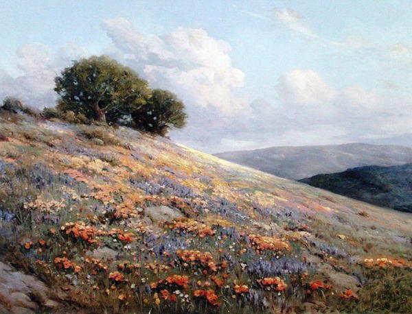 Sommerblomstring av Bruce Crane