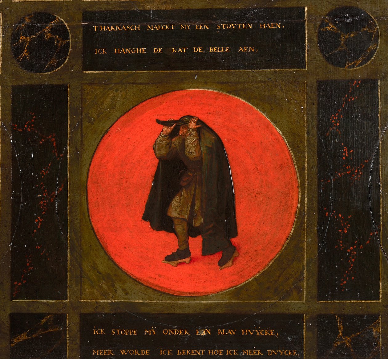 Tolv ordspråk, 1558. av Bruegel