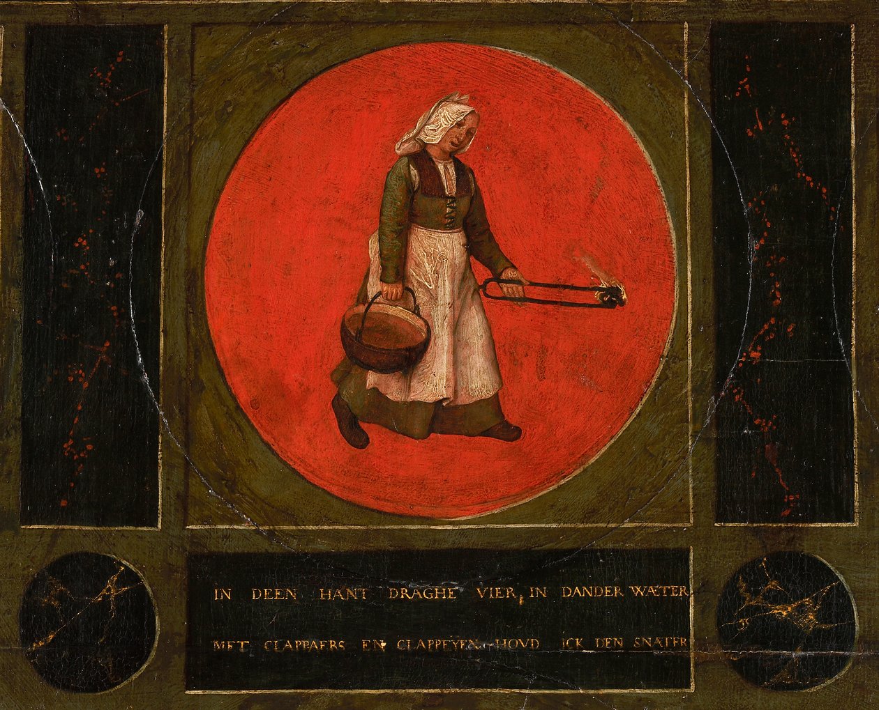 Tolv ordspråk, 1558. av Bruegel