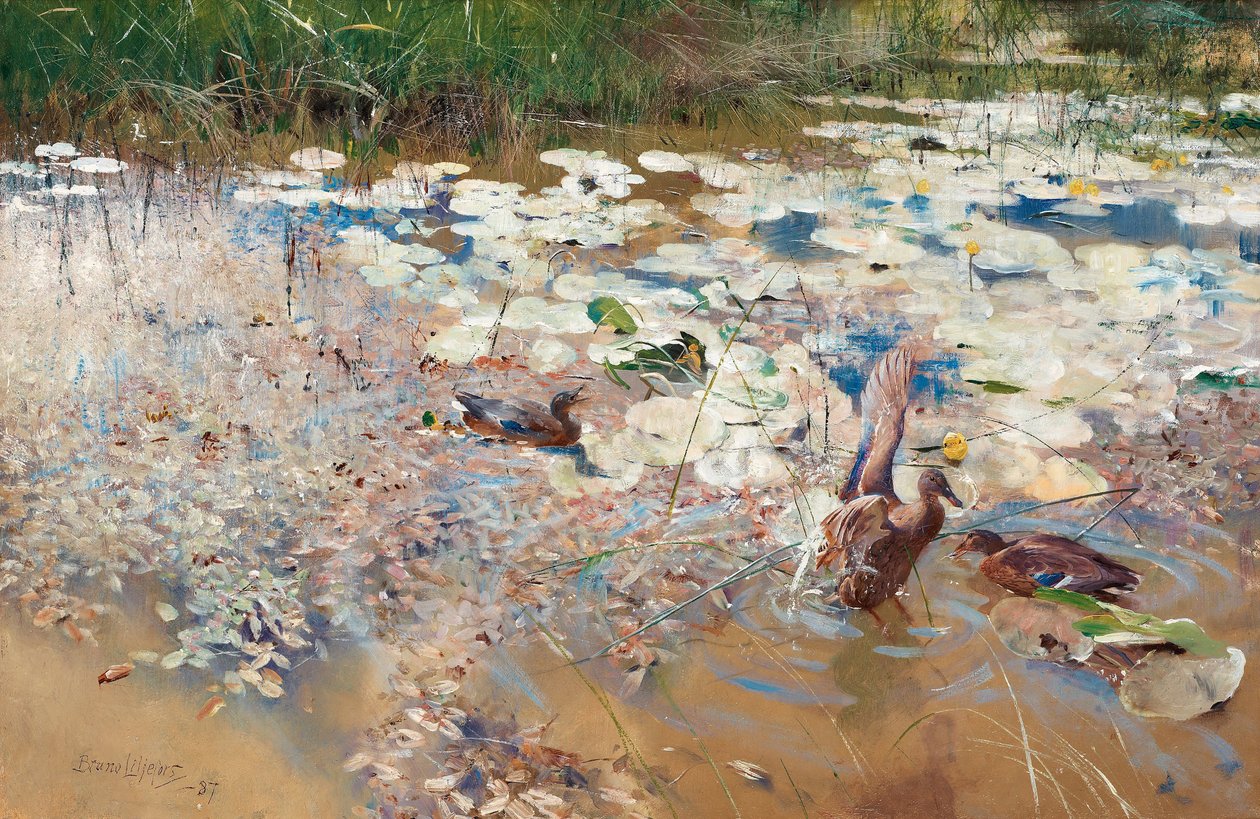 Villender, 1887. av Bruno Andreas Liljefors