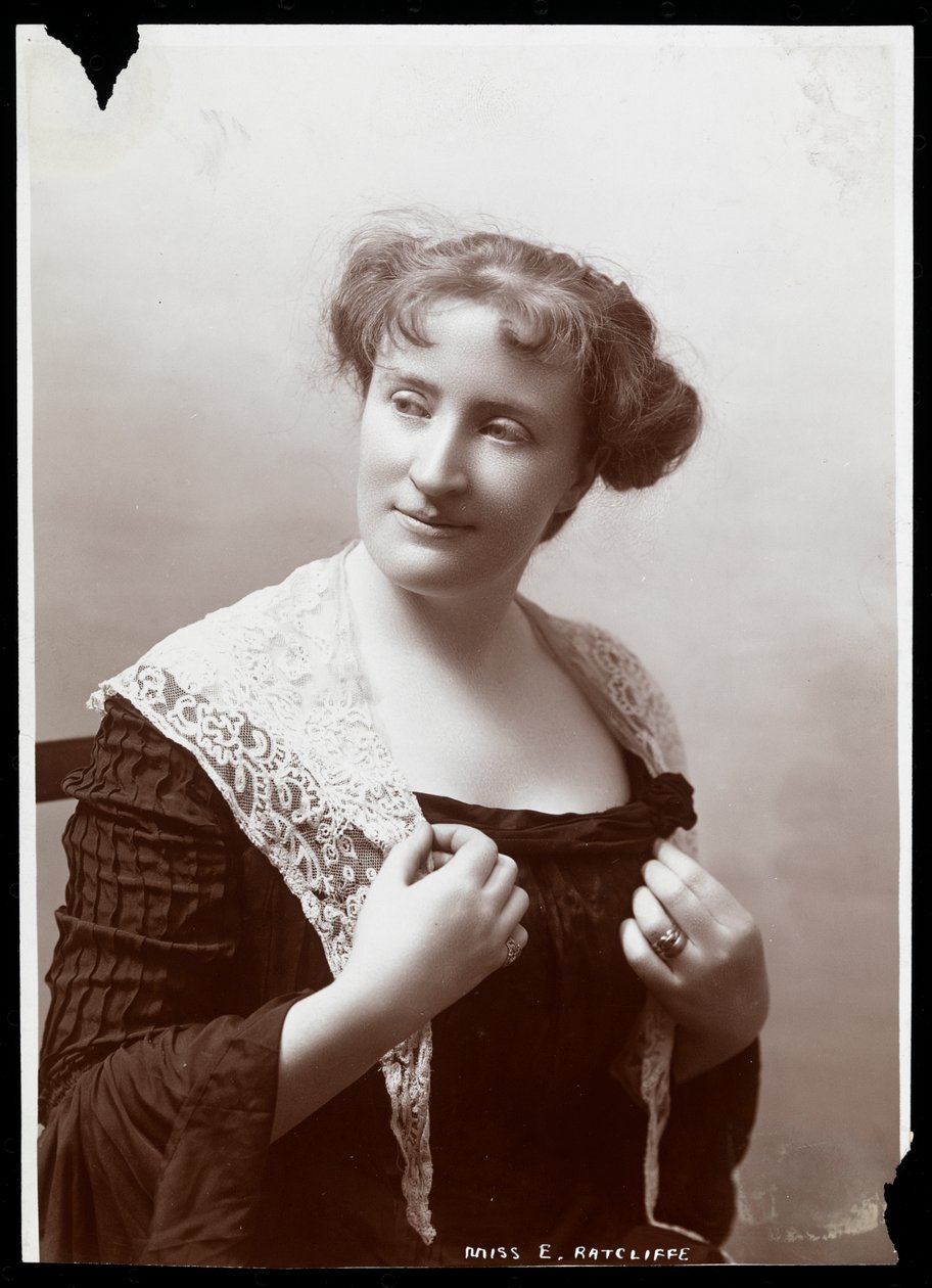 Cecilia Radcliffe (Mrs. Gilmore) (sølv gelatintrykk) av Byron Company