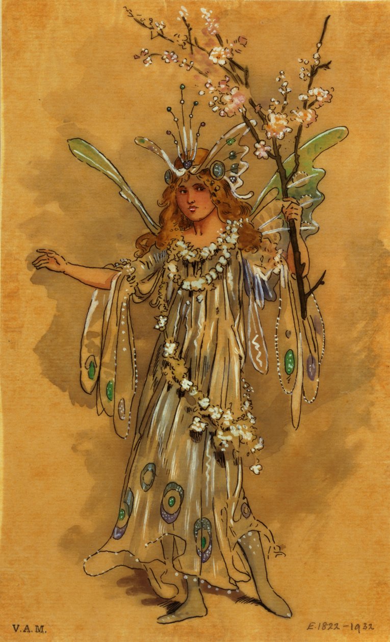 A Fairy, kostymedesign for A Midsummer Night