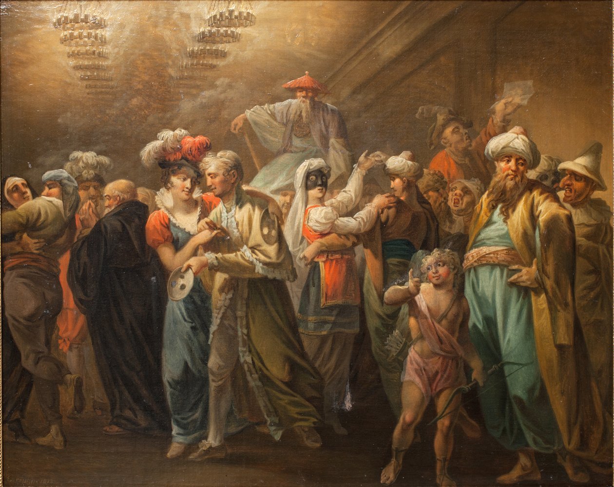 Maskert. Middels av C.A. Lorentzen