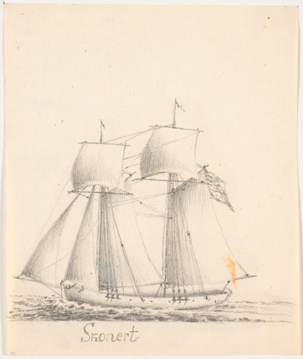 Schooner av C.A. Lorentzen