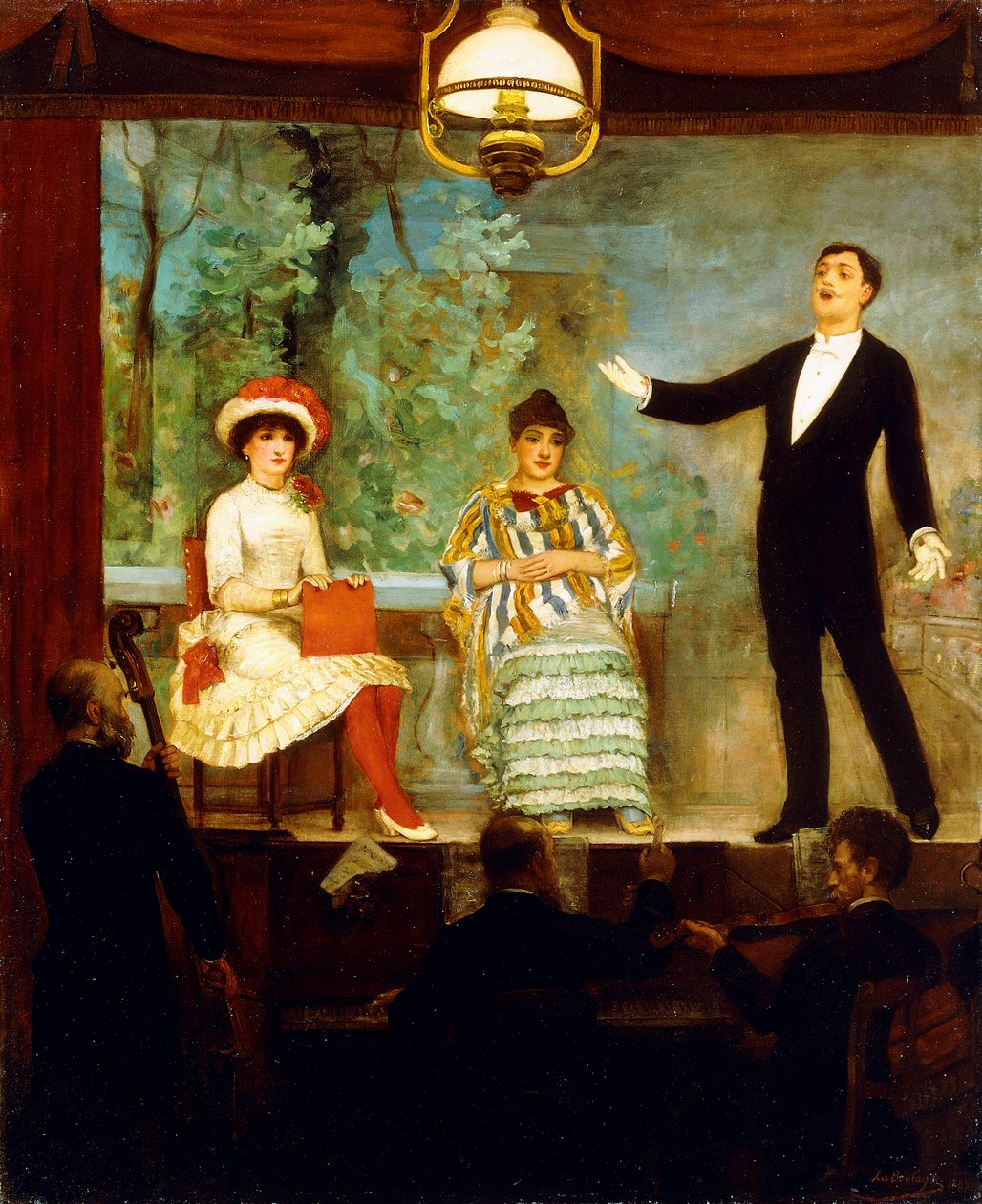 Musikkhallen, 1889 av C.A. Paul de la Boulaye