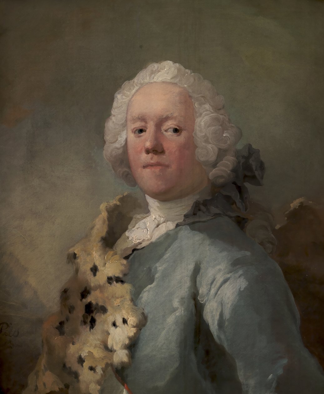 Portrett av grev Jørgen Scheel av C.G. Pilo